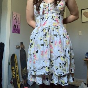 Kismet floral mini dress with pocket